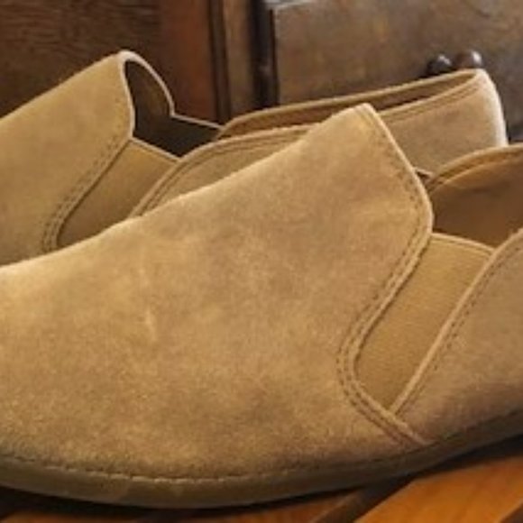 Franco Sarto Light Beige Suede Flats, size 10 - Picture 6 of 12